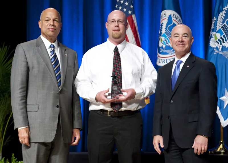 Secretary's Award for Exemplary Service 2014 - Andrew Doolin